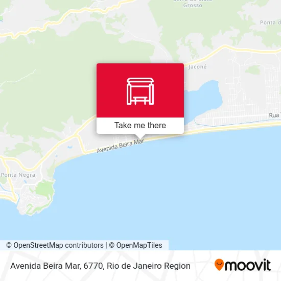 Avenida Beira Mar, 6770 map