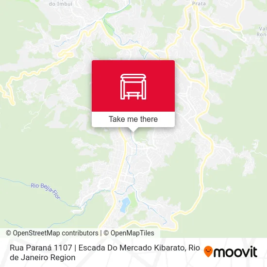 Rua Paraná 1107 | Escada Do Mercado Kibarato map