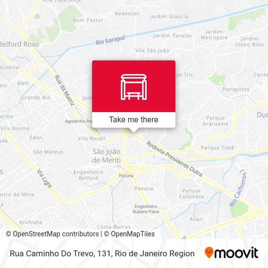 Rua Caminho Do Trevo, 131 map