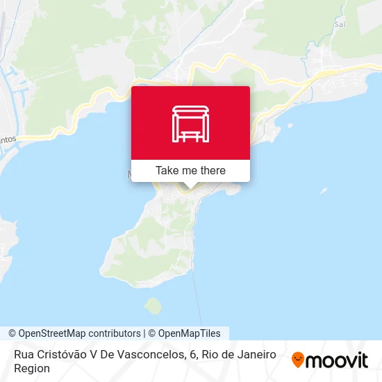 Rua Cristóvão V De Vasconcelos, 6 map