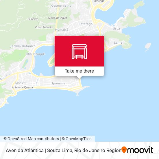 Avenida Atlântica | Souza Lima map