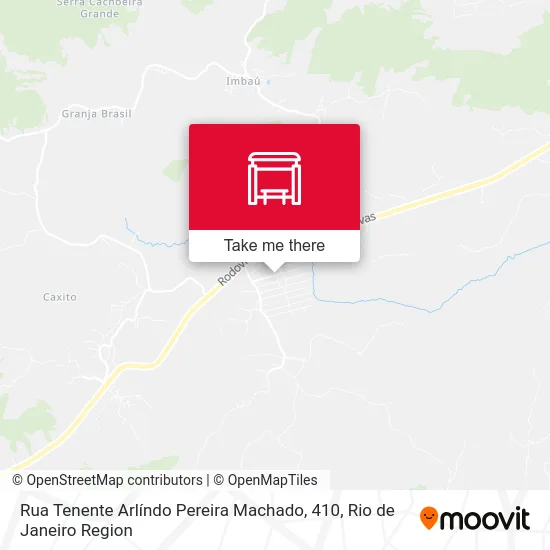 Rua Tenente Arlíndo Pereira Machado, 410 map