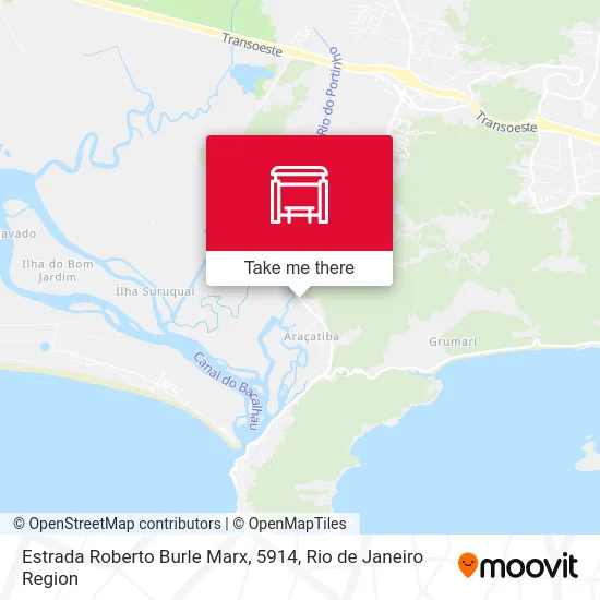 Estrada Roberto Burle Marx, 5914 map