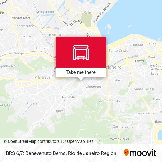 BRS 6,7: Benevenuto Berna map