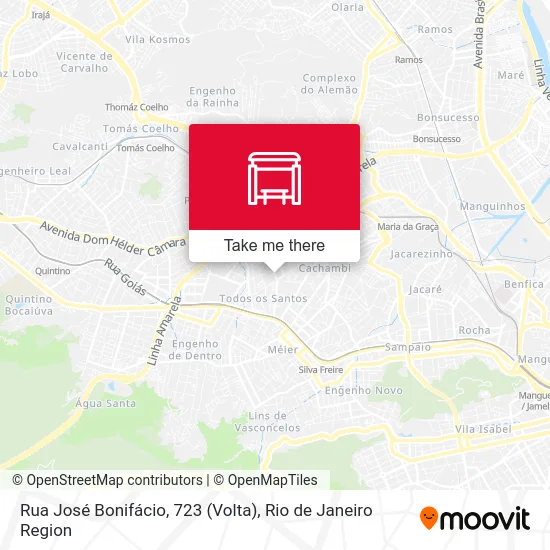 Rua José Bonifácio, 723 (Volta) map