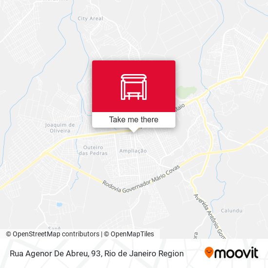 Rua Agenor De Abreu, 93 map