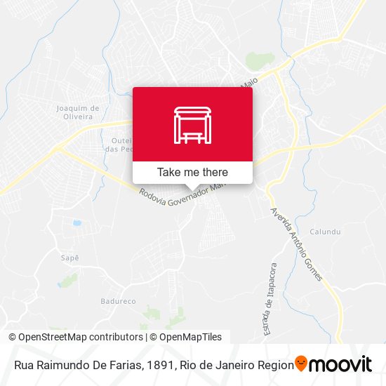 Rua Raimundo De Farias, 1891 map