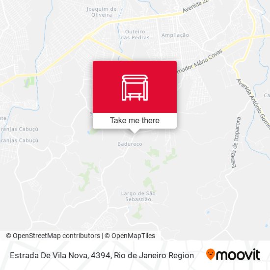 Estrada De Vila Nova, 4394 map
