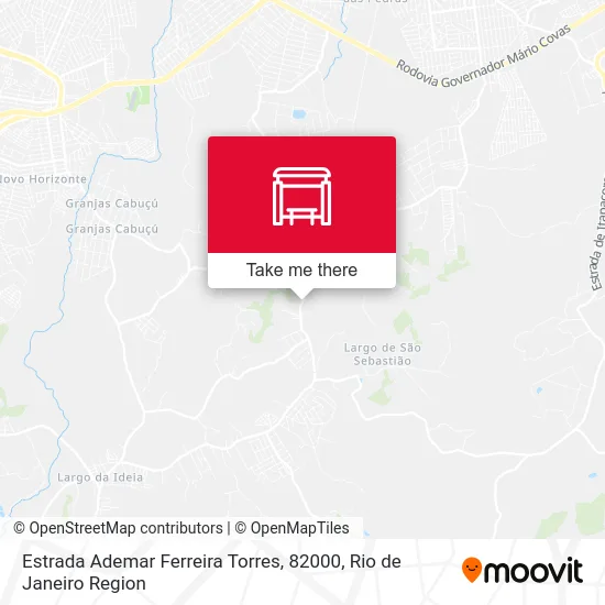 Estrada Ademar Ferreira Torres, 82000 map