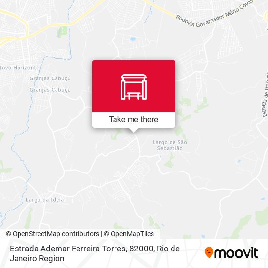 Estrada Ademar Ferreira Torres, 82000 map