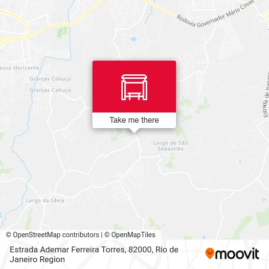 Estrada Ademar Ferreira Torres, 82000 map