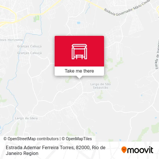 Estrada Ademar Ferreira Torres, 82000 map