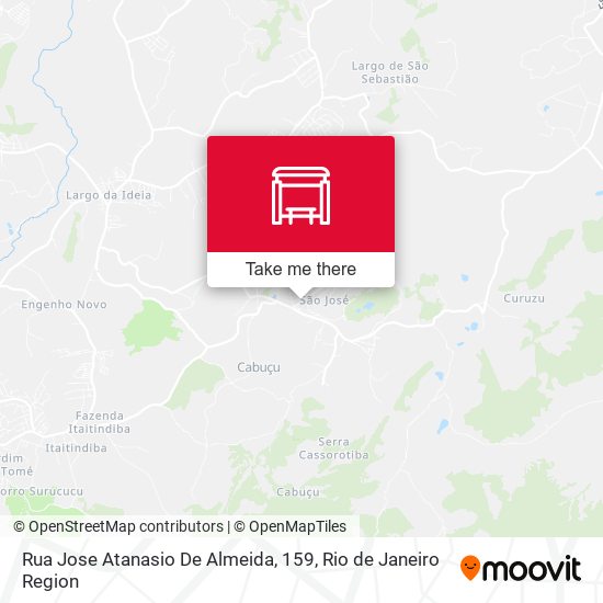 Rua Jose Atanasio De Almeida, 159 map