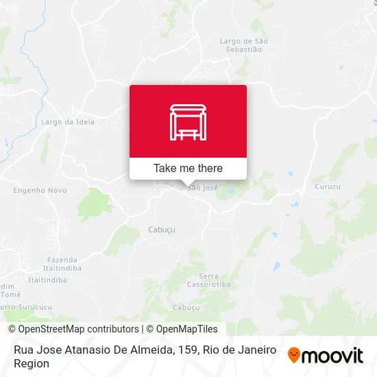 Rua Jose Atanasio De Almeida, 159 map