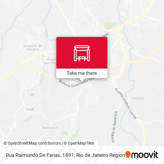 Rua Raimundo De Farias, 1891 map