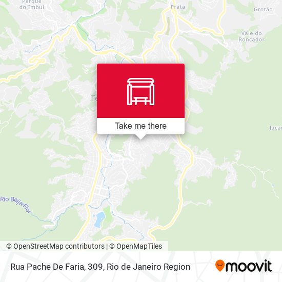 Rua Pache De Faria, 309 map