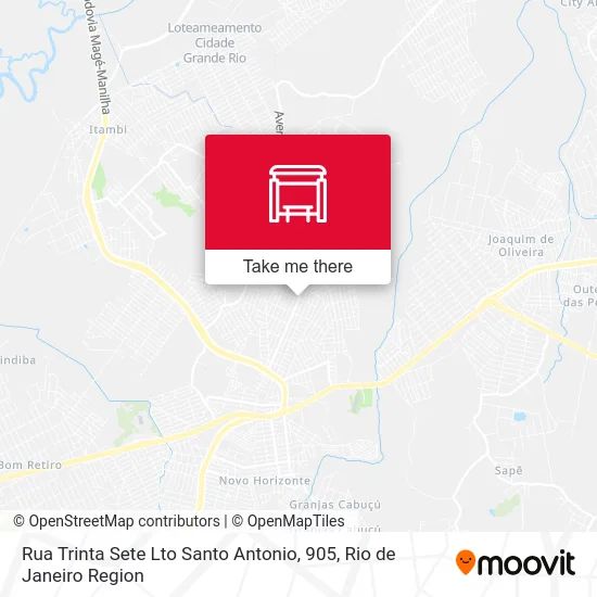 Rua Trinta Sete Lto Santo Antonio, 905 map