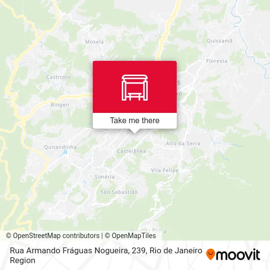 Rua Armando Fráguas Nogueira, 239 map