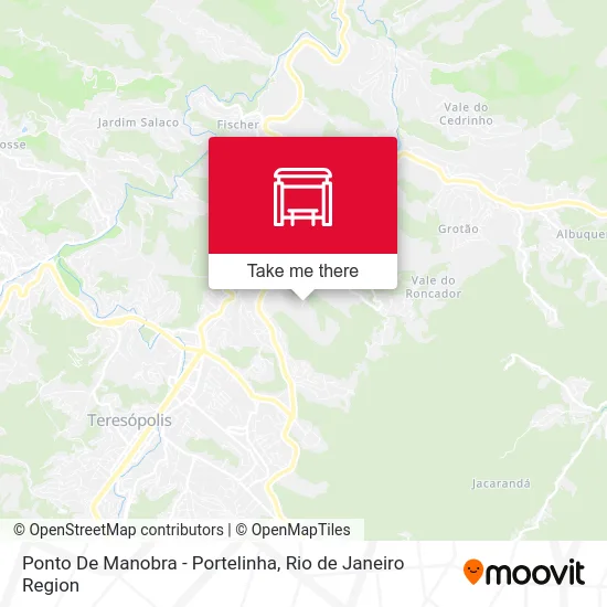 Ponto De Manobra - Portelinha map