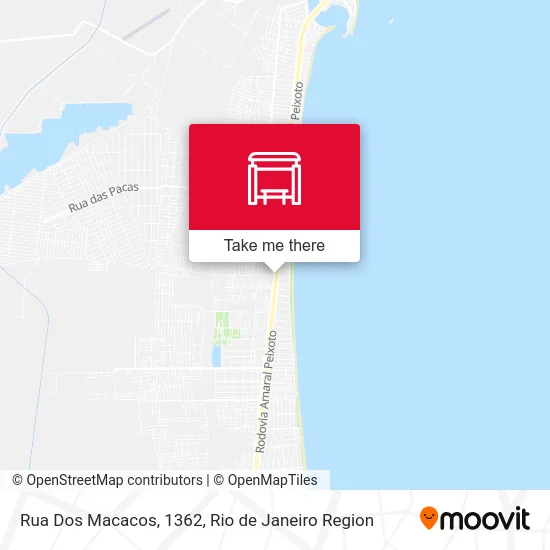 Rua Dos Macacos, 1362 map