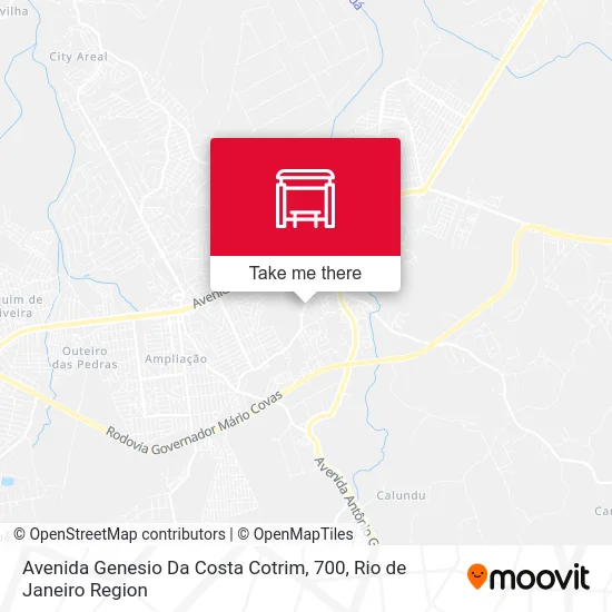 Avenida Genesio Da Costa Cotrim, 700 map