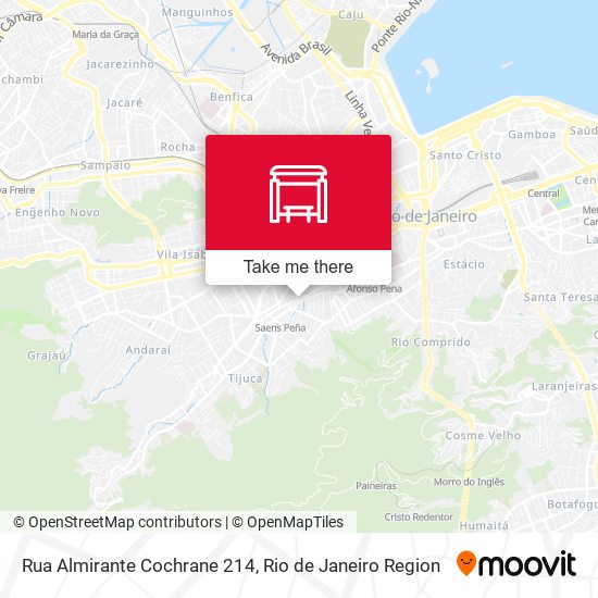 Rua Almirante Cochrane 214 map