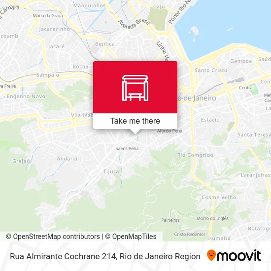 Rua Almirante Cochrane 214 map