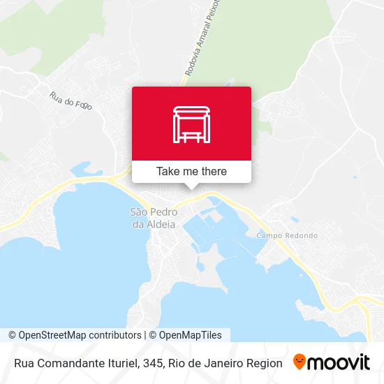 Rua Comandante Ituriel, 345 map