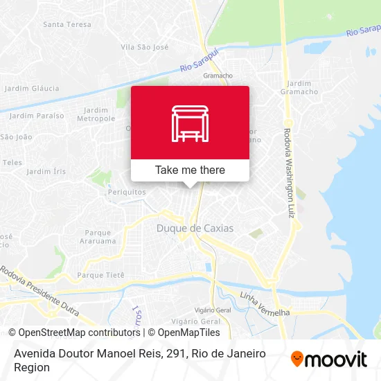 Avenida Doutor Manoel Reis, 291 map