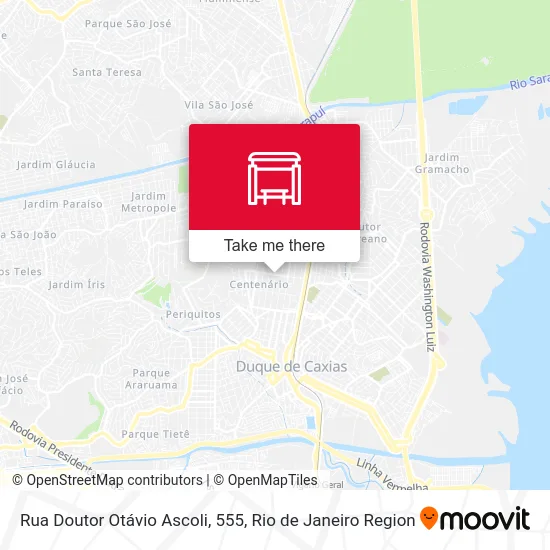 Rua Doutor Otávio Ascoli, 555 map
