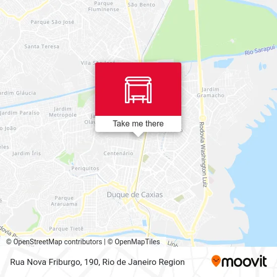 Rua Nova Friburgo, 190 map