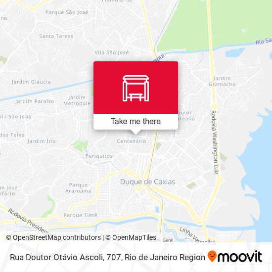 Rua Doutor Otávio Ascoli, 707 map