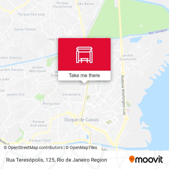 Rua Teresópolis, 125 map