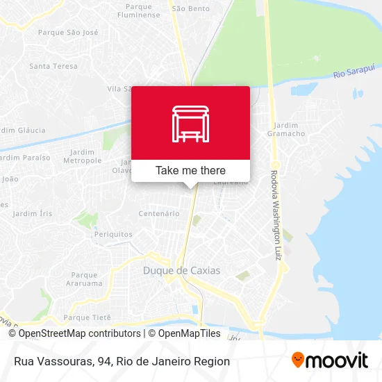 Rua Vassouras, 94 map