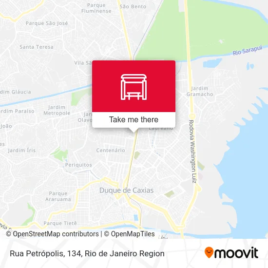 Rua Petrópolis, 134 map