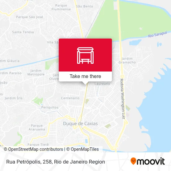 Rua Petrópolis, 258 map