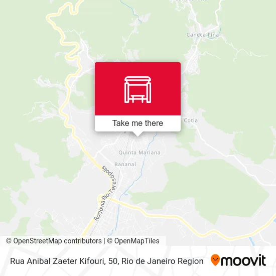 Rua Anibal Zaeter Kifouri, 50 map