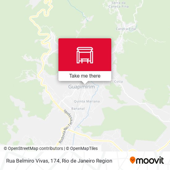 Rua Belmiro Vivas, 174 map