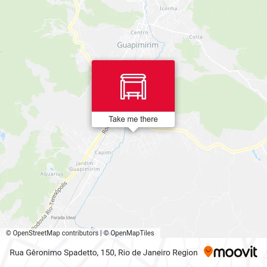 Rua Gêronimo Spadetto, 150 map