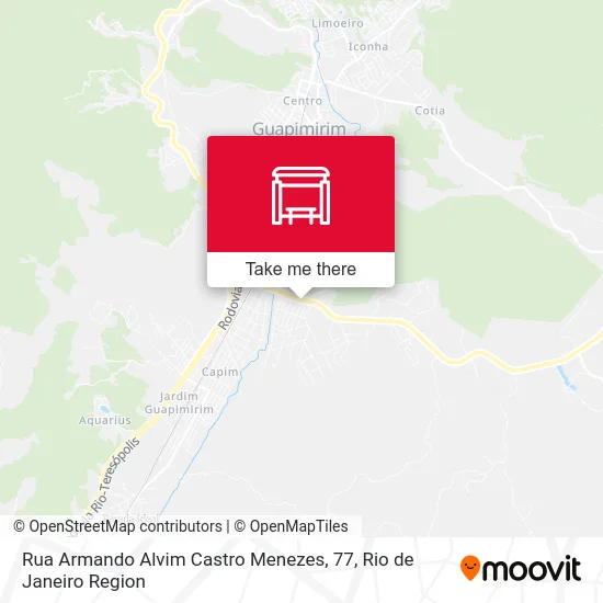Rua Armando Alvim Castro Menezes, 77 map