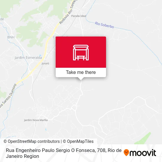 Rua Engenheiro Paulo Sergio O Fonseca, 708 map