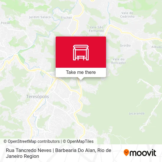 Rua Tancredo Neves | Barbearia Do Alan map