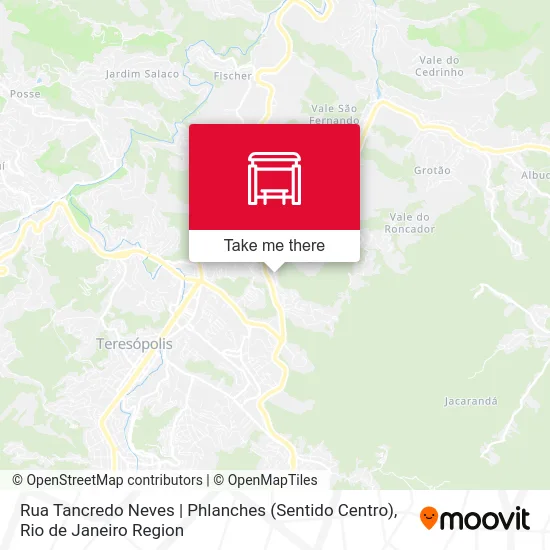 Rua Tancredo Neves | Phlanches (Sentido Centro) map