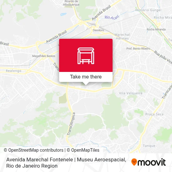 Avenida Marechal Fontenele | Museu Aeroespacial map