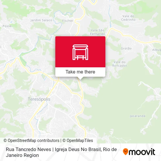 Rua Tancredo Neves | Igreja Deus No Brasil map