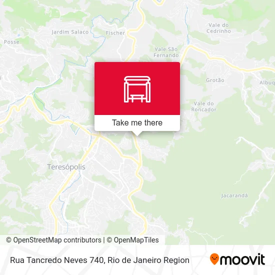 Rua Tancredo Neves 740 map