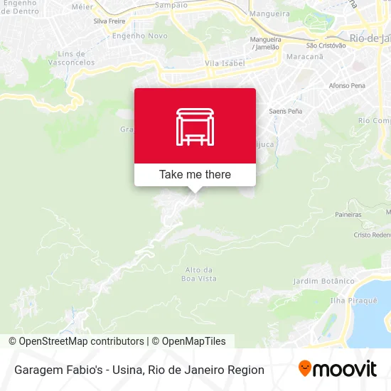 Garagem Fabio's - Usina map