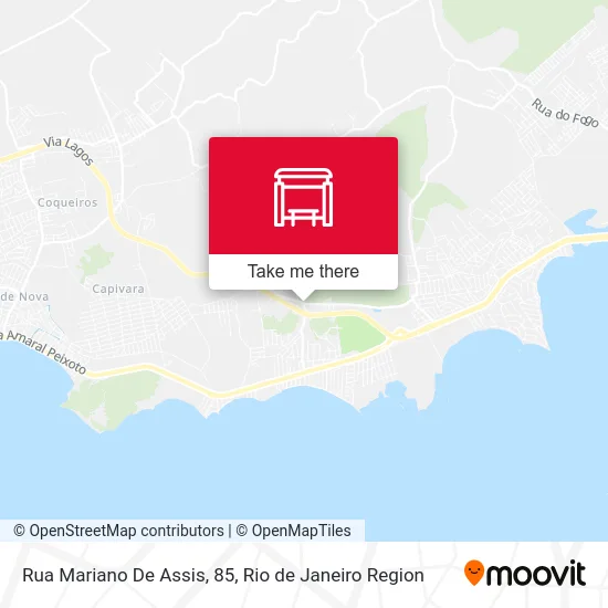 Rua Mariano De Assis, 85 map
