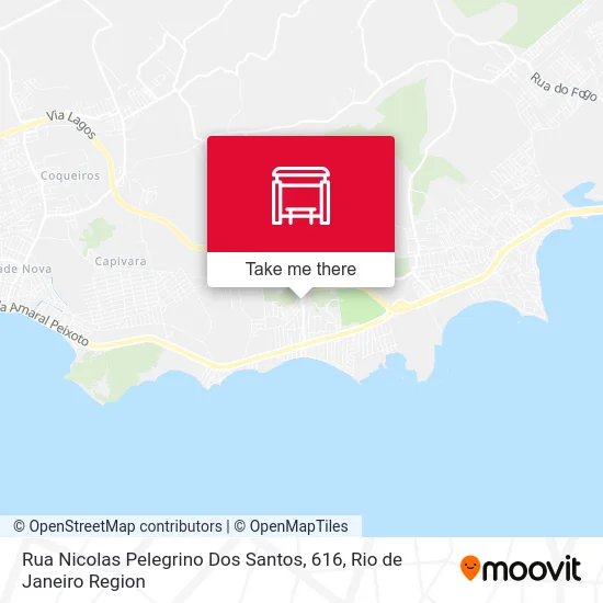 Rua Nicolas Pelegrino Dos Santos, 616 map