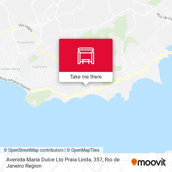 Avenida Maria Dulce Lto Praia Linda, 357 map